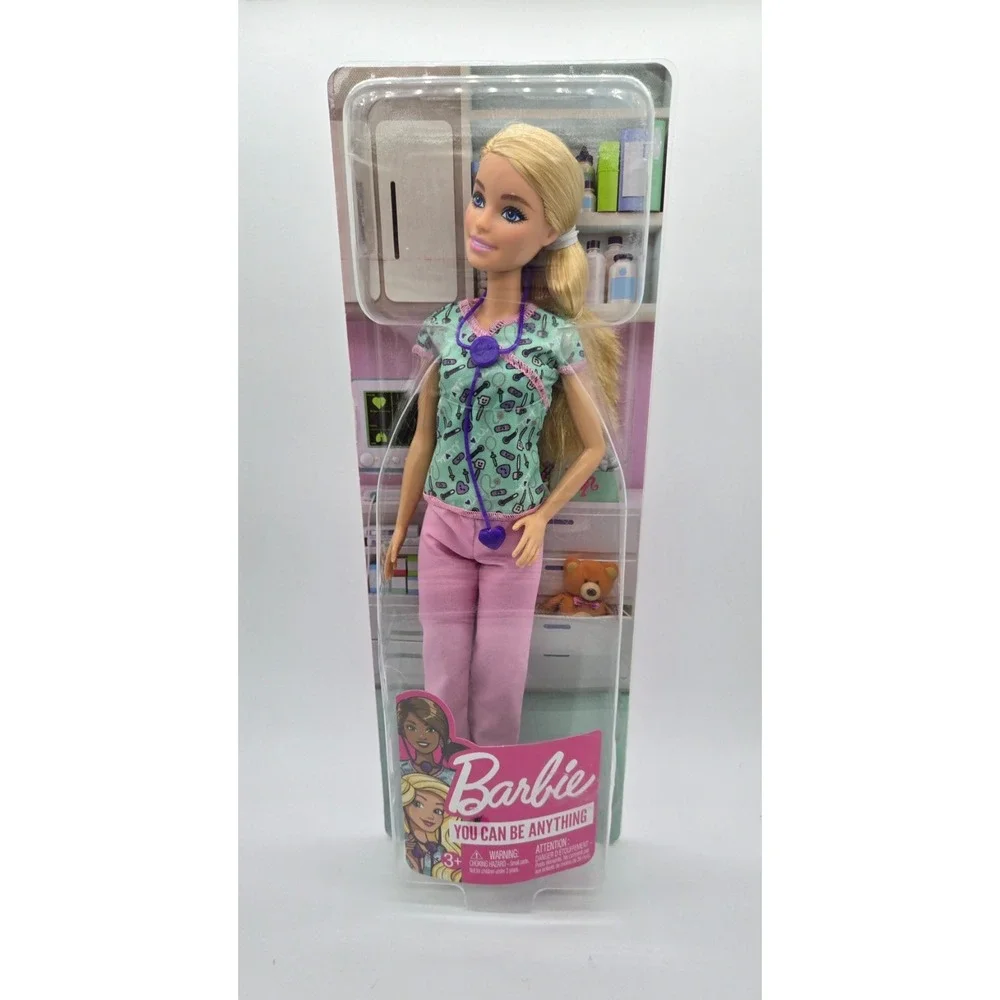NEW Barbie You Can Be Anything Nurse Blond NIB